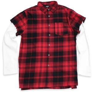 Red Plaid Long sleeve